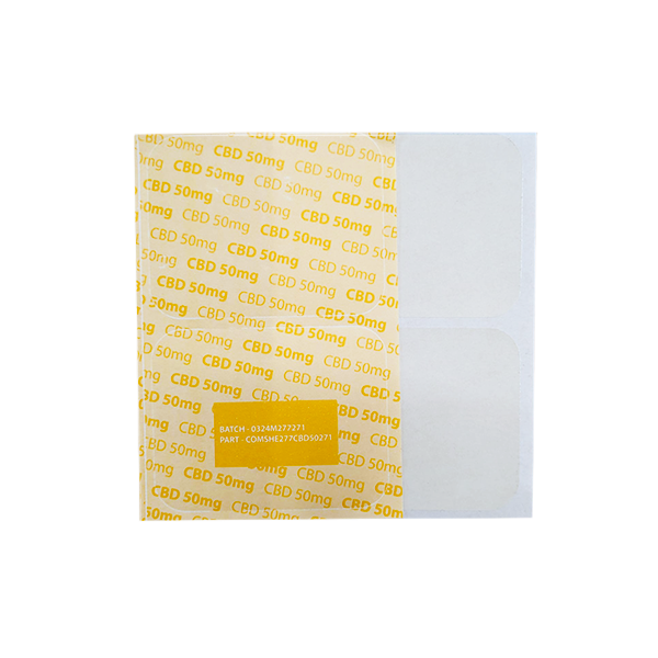 Bulk Clear CBD Transdermal Patches (up to 70mg)