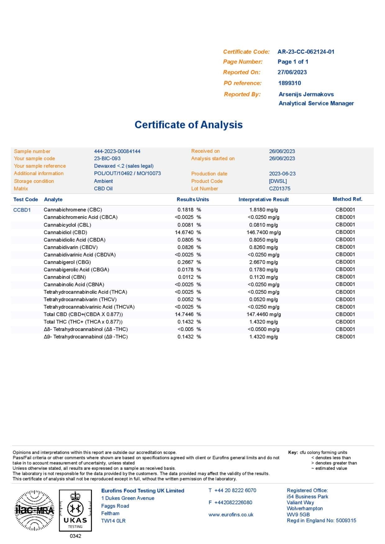 15-35% Bulk Full Spectrum CBD Raw Crude Oil Extract Wholesale UK