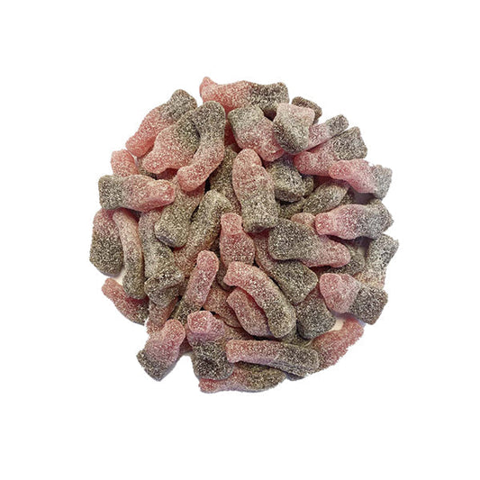 Bulk Cherry Cola Bottles Broad Spectrum CBD Gummies