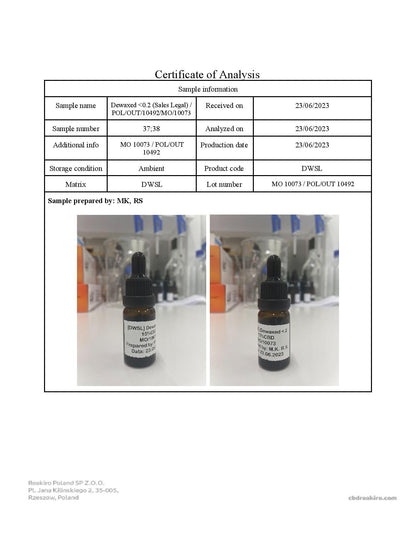 15-35% Bulk Full Spectrum CBD Raw Crude Oil Extract Wholesale UK